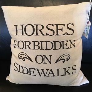 NEW South Carolina Horse Saying Pillow Cover CUTE